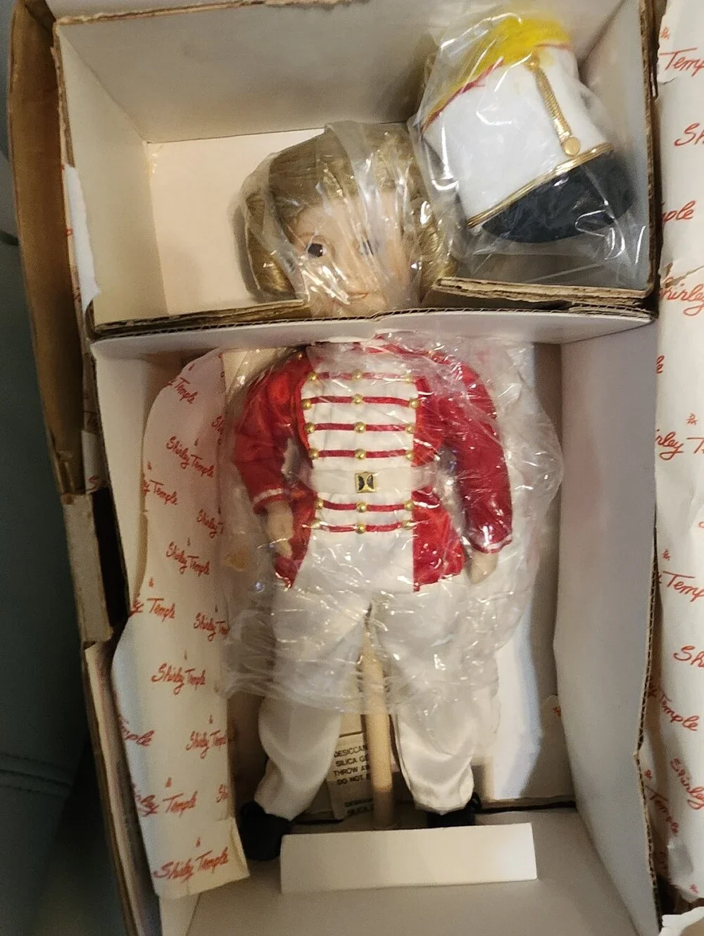 Shirley Temple Collector Doll in Red & White Outfit